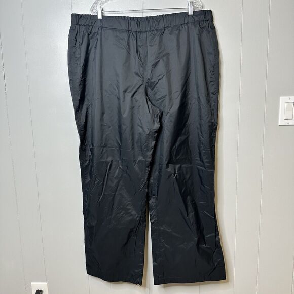 Columbia Pants Adult 2X Black Rebel Roamer Omni Tech Waterproof Breathable NWOT - Picture 1 of 16